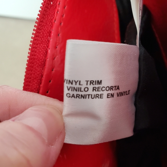 XOXO woven clutch bag natural bright red heart handle handbag imitation straw - Picture 12 of 15